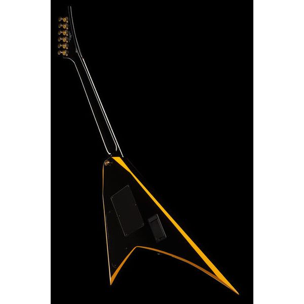 Jackson RRX24 Black with Yellow Bevels