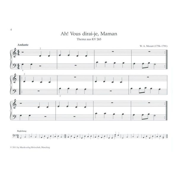 Holzschuh Verlag Allererste Lieblingsmelodien