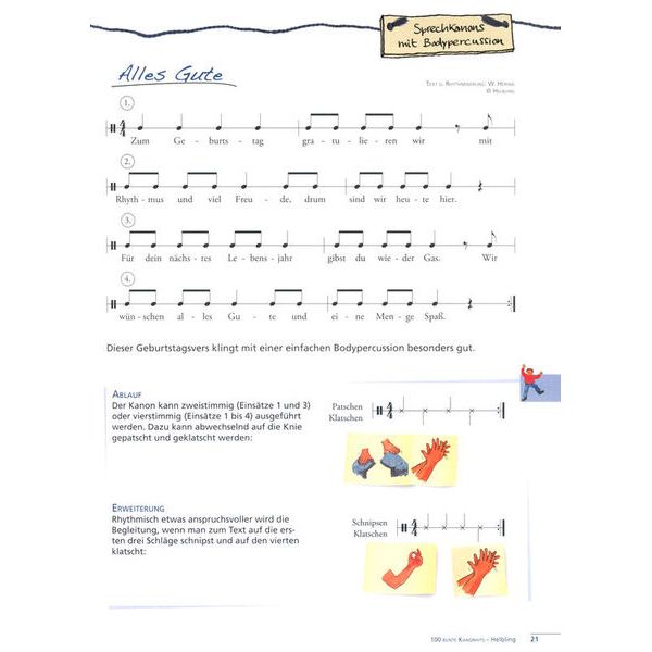 Helbling Verlag 100 bunte Kanonhits