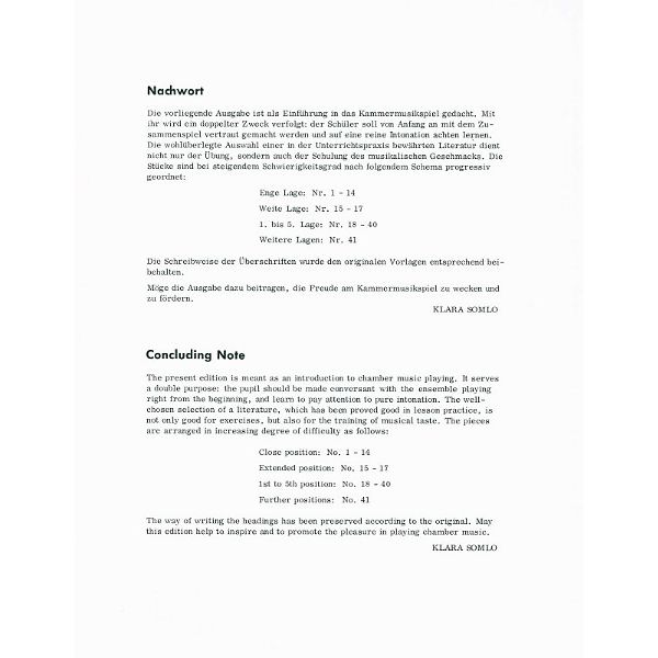 Heinrichshofen Verlag Erstes Kammermusikspiel Cello