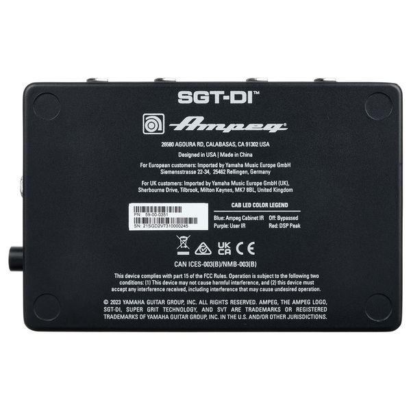 Ampeg SGT-DI