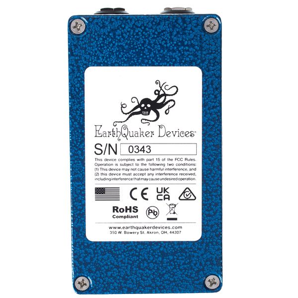 EarthQuaker Devices Zoar Dynamic Audio Distortion