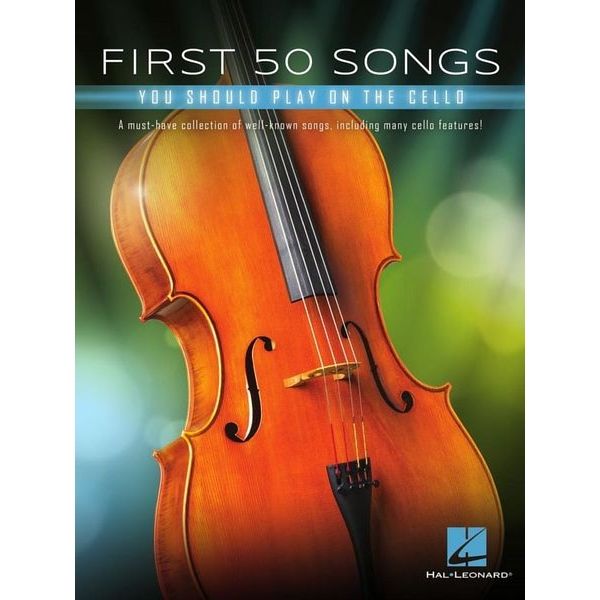 Hal Leonard 50 Songs You Should Cello