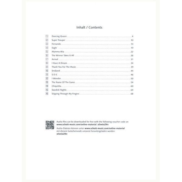 Schott Abba Classics Piano