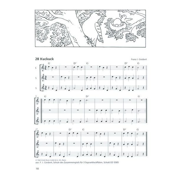 Schott Spiel Spa Spielbuch Sopran 1