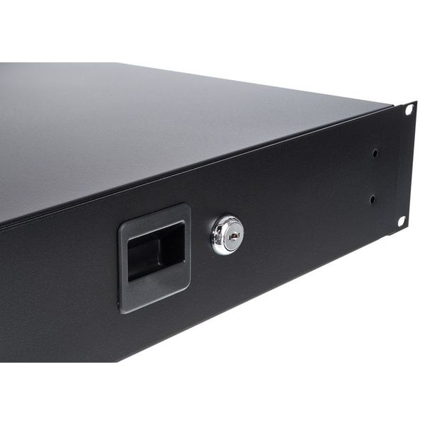 Adam Hall 87402A Rack Drawer Alu 2U