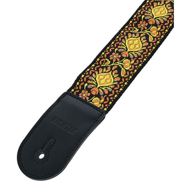 Richter Guitar Strap Ret. Jacqu.Yellow