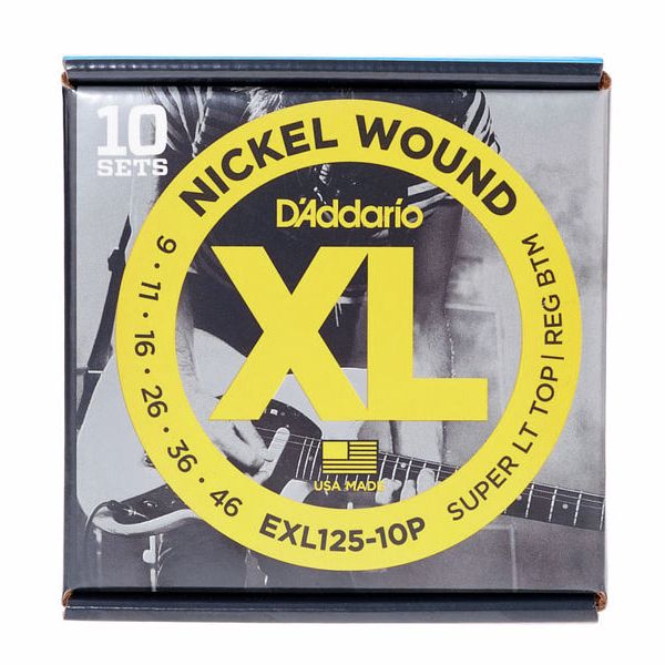 Daddario EXL125-10P