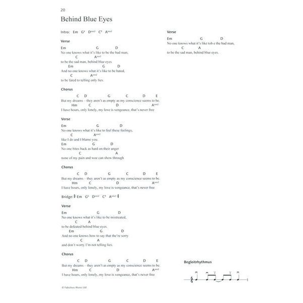 Schott Rock-Hits klassische Gitarre