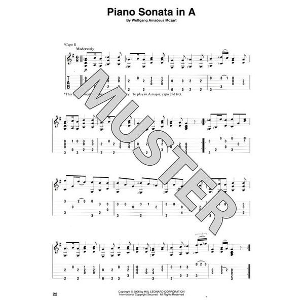 Hal Leonard Fingerpicking Mozart