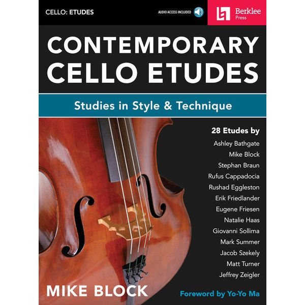 Berklee Press Contemporary Cello Etudes