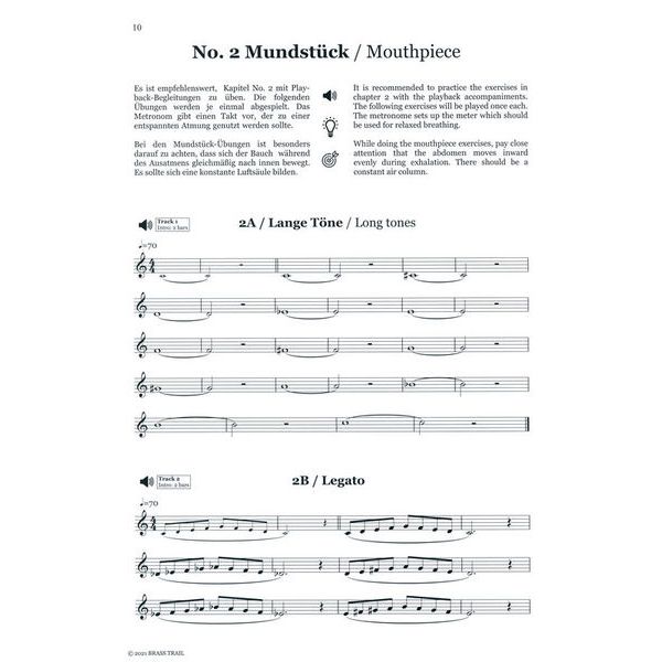 Brasstrail Personal Workbook Treble Clef