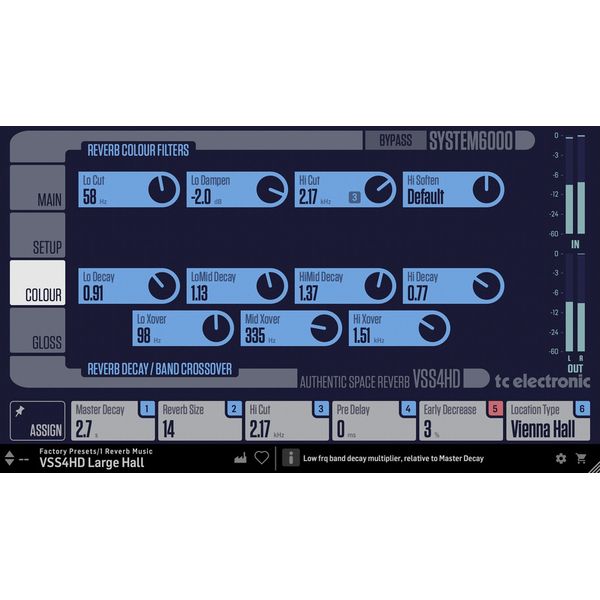 tc electronic VSS4 HD Authentic Space Reverb