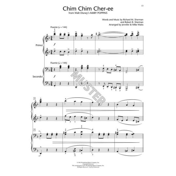 Hal Leonard Disney Piano Duets