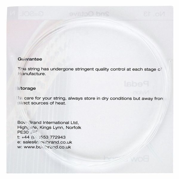 Bow Brand Pedal Artist Nylon 2nd G No.13