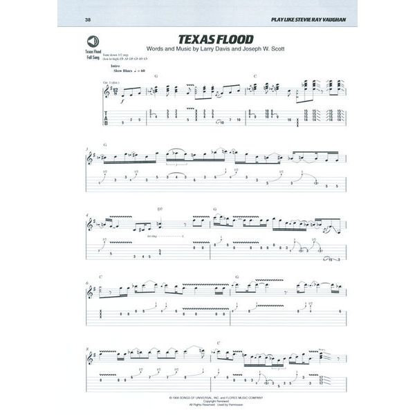 Hal Leonard Play Like Stevie Ray Vaughan