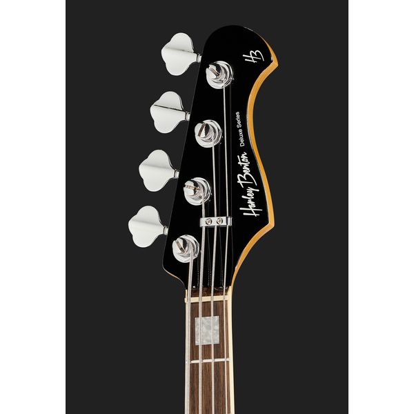 Harley Benton MV-4JB Black w/Case