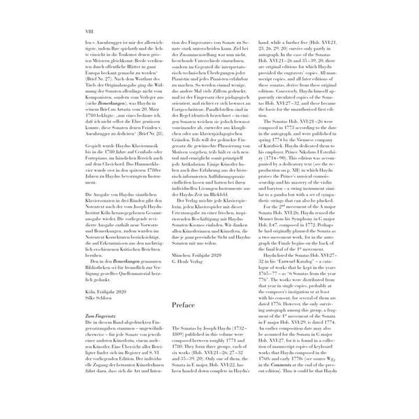 Henle Verlag Haydn Klaviersonaten 2