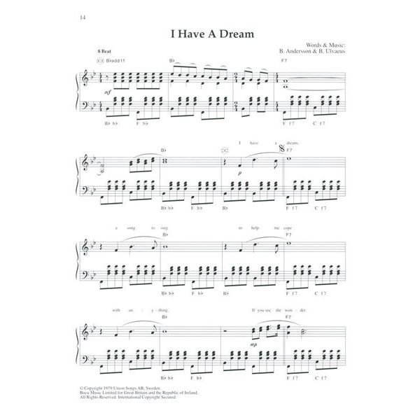 Holzschuh Verlag Akkordeon Pur Abba 2