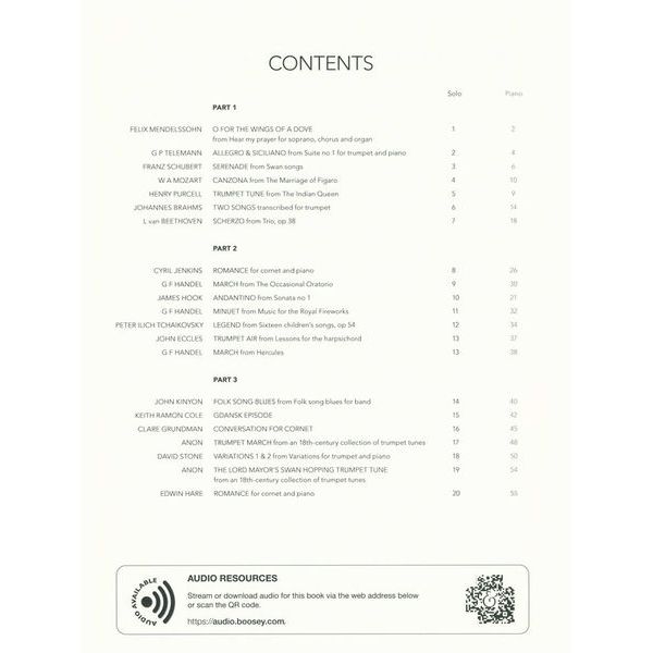 Boosey & Hawkes First Repertoire Pieces Trump