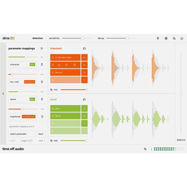 time off audio dime [tt]