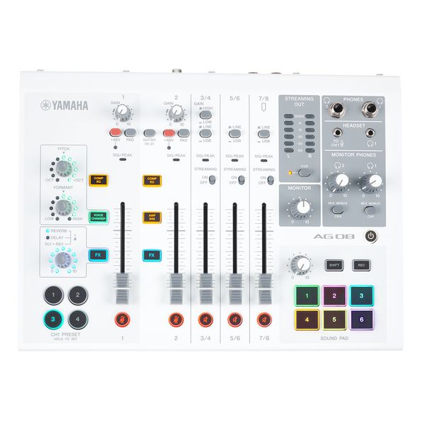 Yamaha AG08 WH