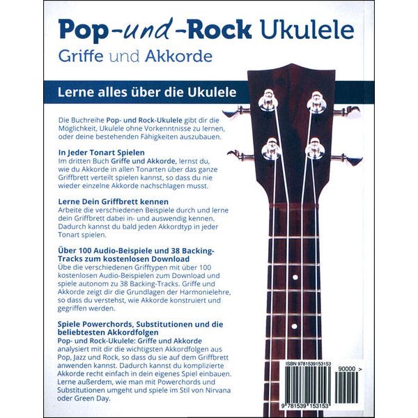 Elisabeth Pfeiffer  Pop- und Rock Ukulele Akkorde