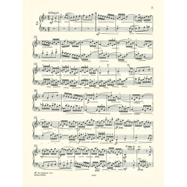 Edition Peters Bach Duette Violine und Cello