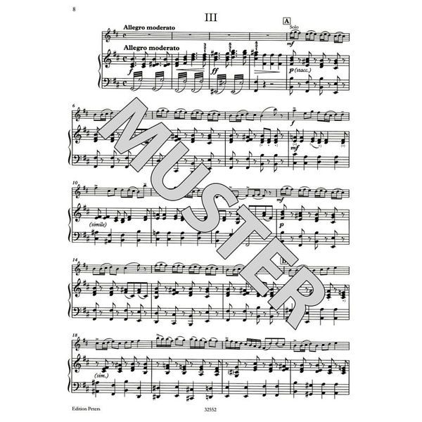 Edition Peters Rieding Konzert h-Moll op. 35