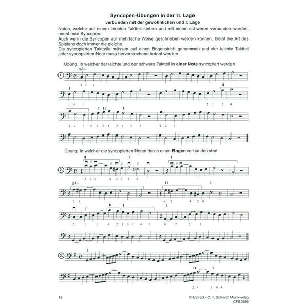 C.F. Schmidt Musikverlag Kontrabass-Schule 1