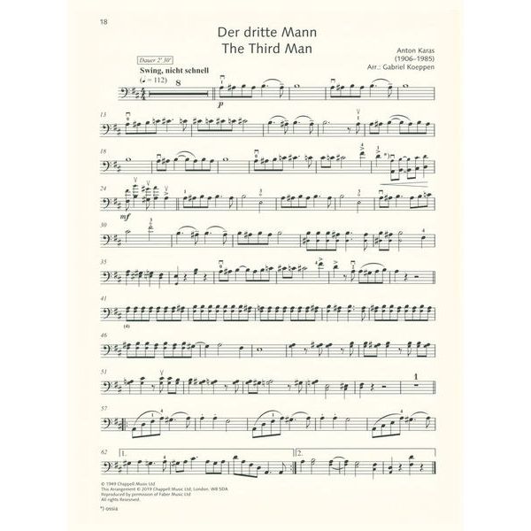 Schott Cello Fake Book