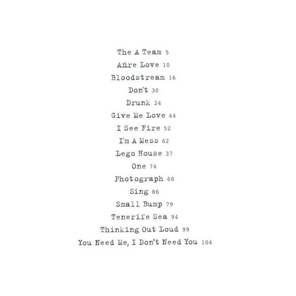 Wise Publications The Best Of Ed Sheeran