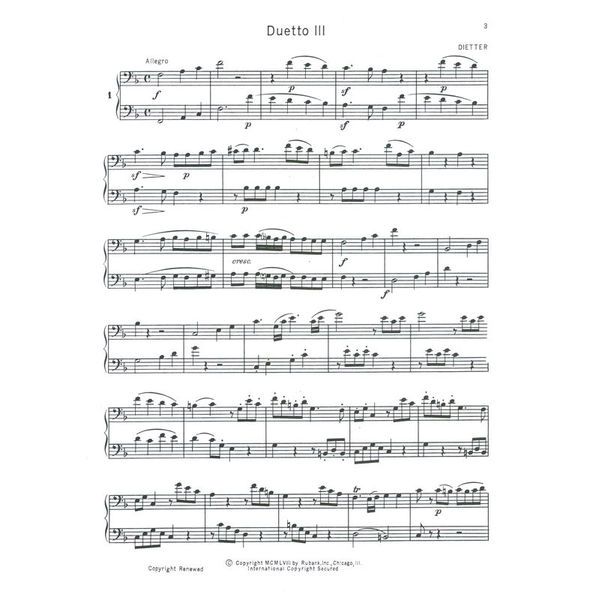 Rubank Publications Selected Duets for Trombone 2