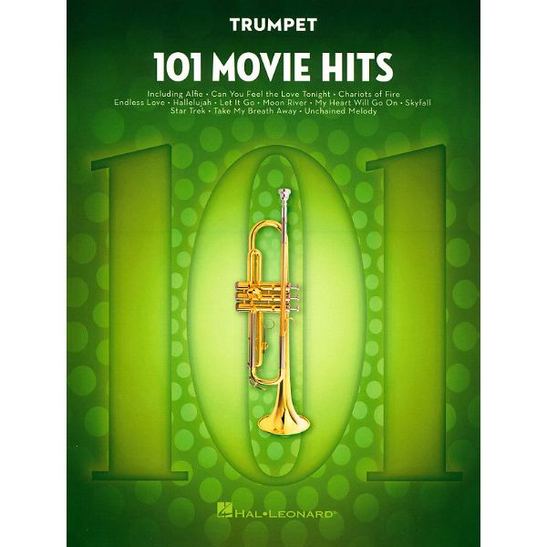 Hal Leonard 101 Movie Hits for Trumpet