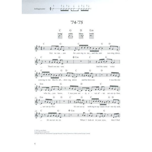 Schott Rock & Pop Fetenbuch Gitarre 1