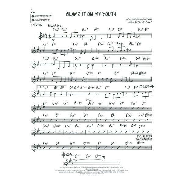 Hal Leonard Jazz Play-Along Classic Jazz