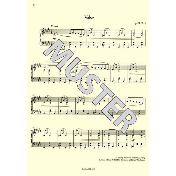 Breitkopf & Hrtel Sibelius Piano Pieces