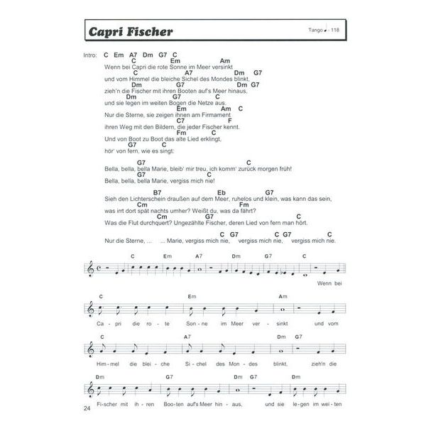 Musikverlag Hildner 140 deutsche Schlager 50/60