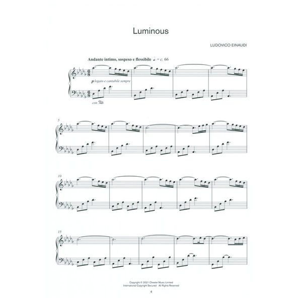 Chester Music Einaudi Underwater