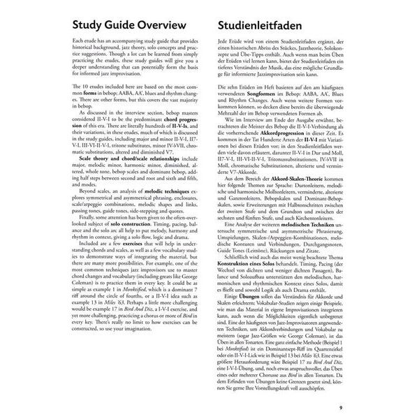 Advance Music Essence of Bebop A-Sax