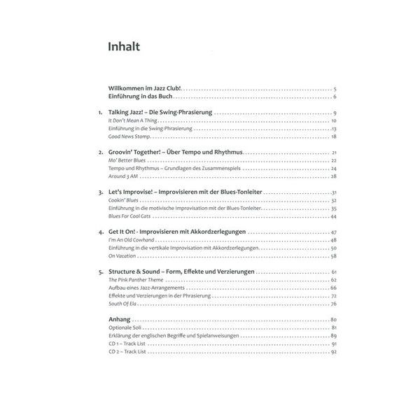 Edition Dux Jazz Club T-Sax