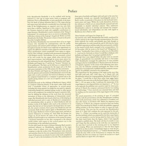 Breitkopf & Hrtel Mendelssohn Orgelwerke 1