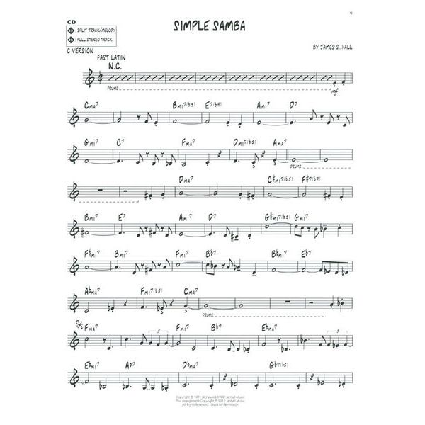 Hal Leonard Jazz Play-Along Samba