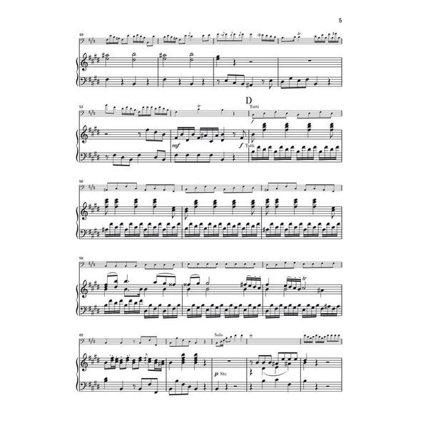 Henle Verlag Dittersdorf Kontrabasskonzert