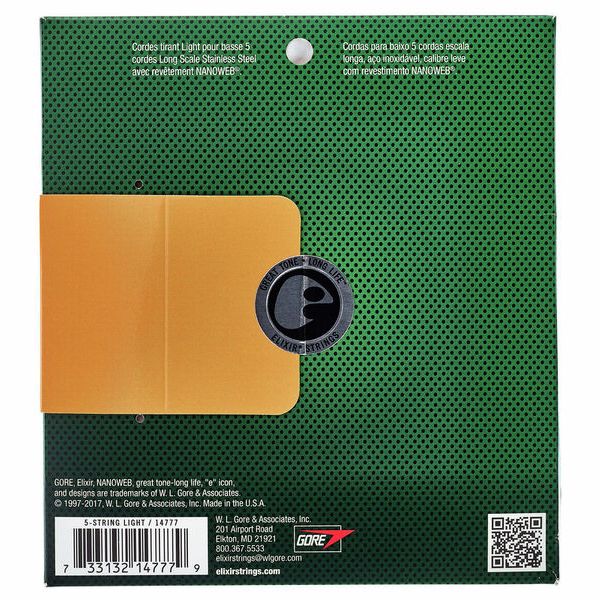 Elixir 14777 Stainless Steel 5 Light