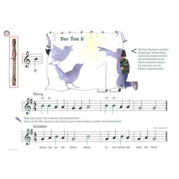 Schuh Verlag Der Blockflötenspatz 1