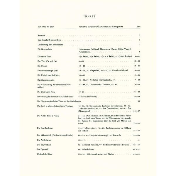 Hohner Knopfgriff-Akkordeon-Schule