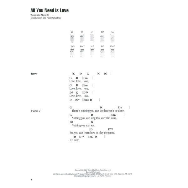 Hal Leonard The Beatles: Strum & Sing