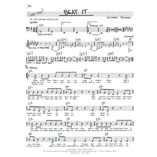 Hal Leonard The Real Rock Book 2 C