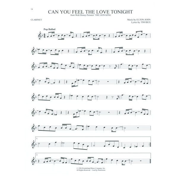 Hal Leonard 101 Movie Hits for Clarinet